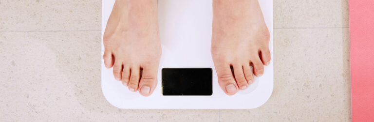 Standing on the scales