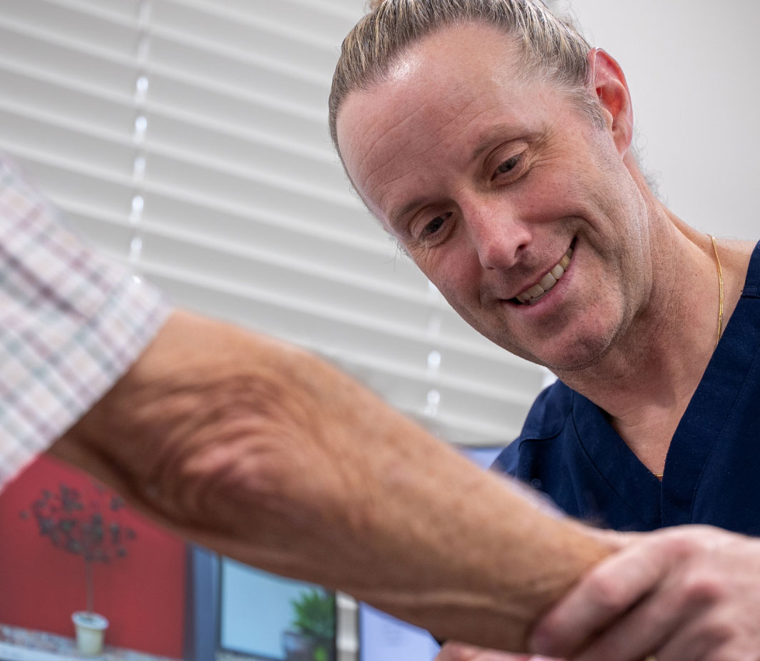 Skin checks with Dr Christopher Robinson